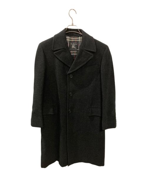 BURBERRY CLASSICS（バーバリークラシックス）BURBERRY CLASSICS (バーバリークラシックス) ウールカシミヤチェスターコート ブラック サイズ:Mの古着・服飾アイテム