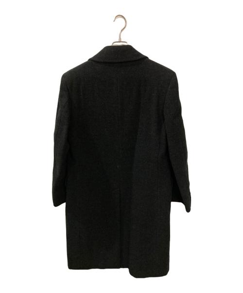 BURBERRY CLASSICS（バーバリークラシックス）BURBERRY CLASSICS (バーバリークラシックス) ウールカシミヤチェスターコート ブラック サイズ:Mの古着・服飾アイテム