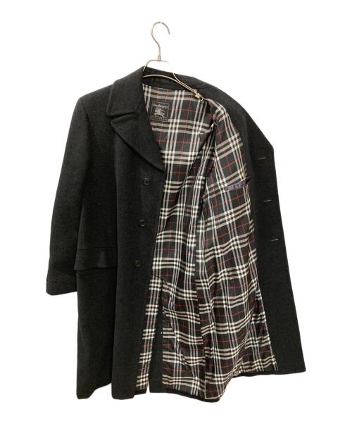 BURBERRY CLASSICS（バーバリークラシックス）BURBERRY CLASSICS (バーバリークラシックス) ウールカシミヤチェスターコート ブラック サイズ:Mの古着・服飾アイテム