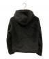EMPORIO ARMANI (エンポリオアルマーニ) ウールモヘヤファー起毛フードジャケット ブラック サイズ:44：13000円