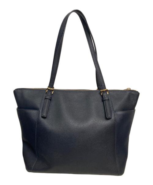 MICHAEL KORS（マイケルコース）MICHAEL KORS (マイケル・コース) ハンドバッグ ネイビーの古着・服飾アイテム