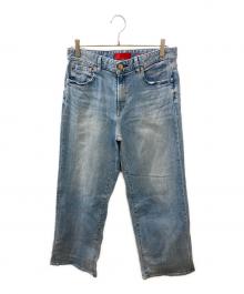 RED CARD（レッドカード）の古着「35th Anniv. Wideデニムパンツ」｜インディゴ