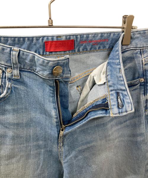 RED CARD（レッドカード）RED CARD (レッドカード) 35th Anniv. Wideデニムパンツ インディゴ サイズ:28の古着・服飾アイテム
