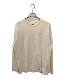 SUPREME（シュプリーム）の古着「Small BOX LOGO L/S Tee」｜ホワイト