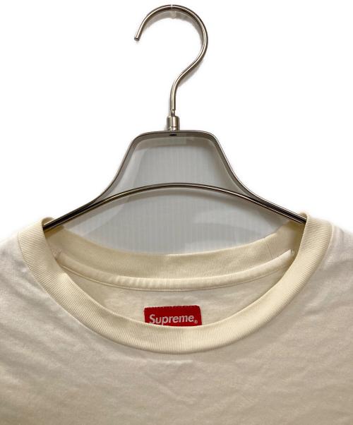 SUPREME（シュプリーム）Supreme (シュプリーム) Small BOX LOGO L/S Tee ホワイト サイズ:Lの古着・服飾アイテム