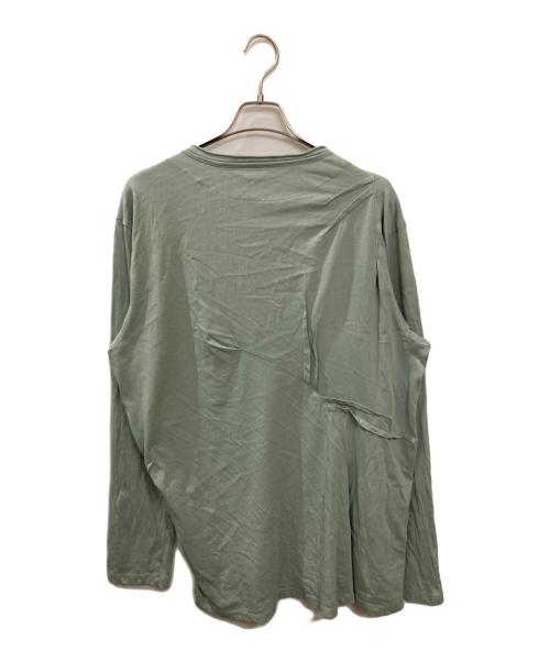 KIKO KOSTADINOV（キコ・コスタディノフ）Kiko Kostadinov (キコ・コスタディノフ) OHNEKDDRR TOP 黄緑 サイズ:48の古着・服飾アイテム