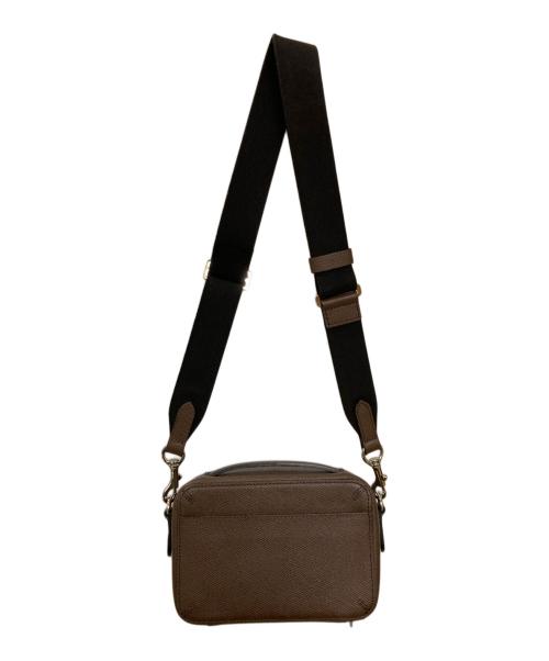 HERGOPOCH（エルゴポック）HERGOPOCH (エルゴポック) ミニクラッチショルダーバッグ ブラウンの古着・服飾アイテム