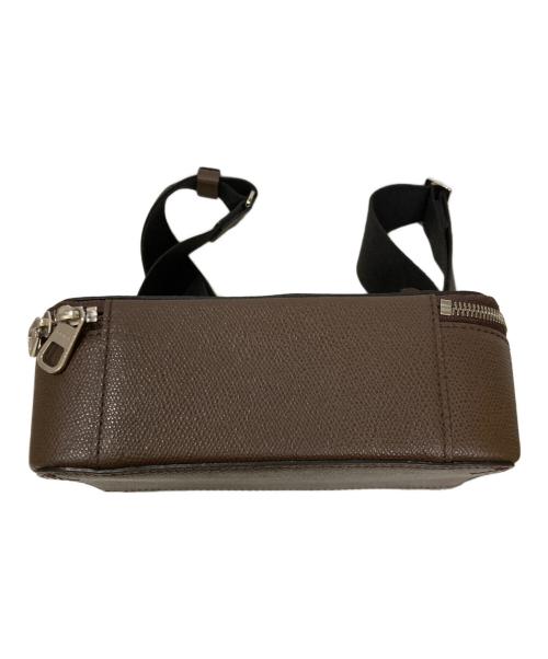 HERGOPOCH（エルゴポック）HERGOPOCH (エルゴポック) ミニクラッチショルダーバッグ ブラウンの古着・服飾アイテム