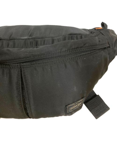 PORTER（ポーター）PORTER (ポーター) ウエストポーチ ブラックの古着・服飾アイテム