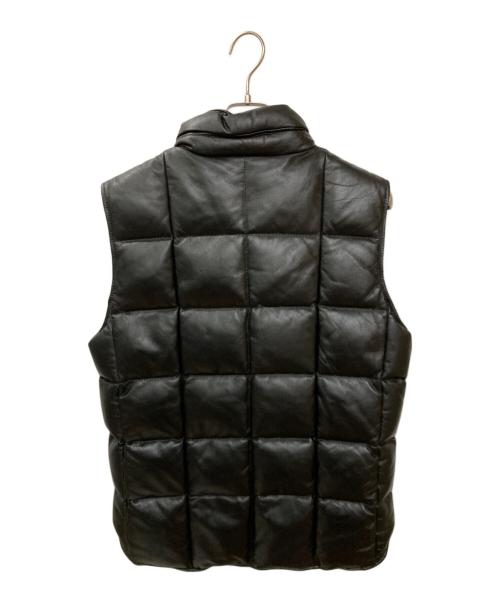 TATRAS（タトラス）TATRAS (タトラス) ラムレザーダウンベスト ブラック サイズ:04の古着・服飾アイテム