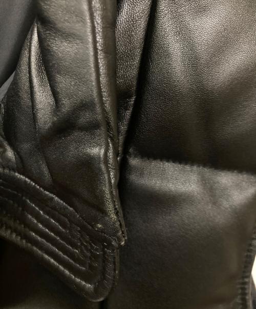 TATRAS（タトラス）TATRAS (タトラス) ラムレザーダウンベスト ブラック サイズ:04の古着・服飾アイテム