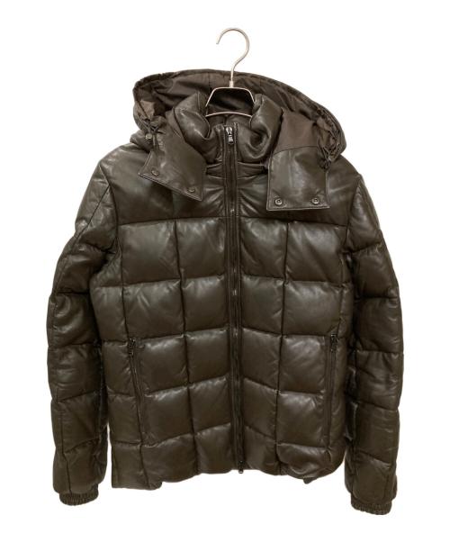 TATRAS（タトラス）TATRAS (タトラス) ラムレザーダウンジャケット ブラウン サイズ:04の古着・服飾アイテム