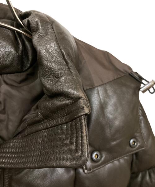 TATRAS（タトラス）TATRAS (タトラス) ラムレザーダウンジャケット ブラウン サイズ:04の古着・服飾アイテム