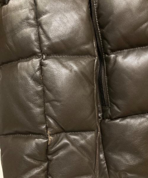 TATRAS（タトラス）TATRAS (タトラス) ラムレザーダウンジャケット ブラウン サイズ:04の古着・服飾アイテム