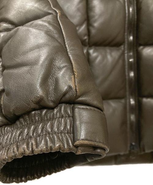 TATRAS（タトラス）TATRAS (タトラス) ラムレザーダウンジャケット ブラウン サイズ:04の古着・服飾アイテム