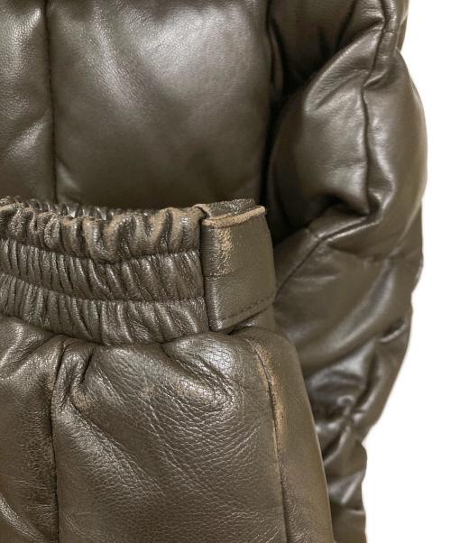 TATRAS（タトラス）TATRAS (タトラス) ラムレザーダウンジャケット ブラウン サイズ:04の古着・服飾アイテム