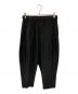 HOMME PLISSE ISSEY MIYAKE（オム プリッセ イッセイ ミヤケ）の古着「プリーツパンツ」｜ブラック