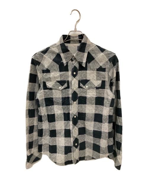 n(n) by NUMBER (N)INE（エヌエヌバイナンバーナイン）n(n) by NUMBER (N)INE (エヌエヌバイナンバーナイン) ウエスタンシャツ ブラック サイズ:3の古着・服飾アイテム