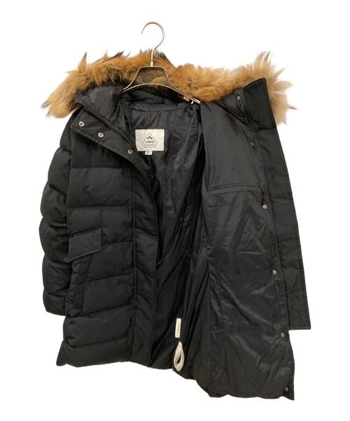 Pyrenex（ピレネックス）Pyrenex (ピレネックス) GRENOBLE FUR/ダウンジャケット ブラック サイズ:38の古着・服飾アイテム
