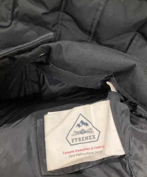 Pyrenex（ピレネックス）Pyrenex (ピレネックス) GRENOBLE FUR/ダウンジャケット ブラック サイズ:38の古着・服飾アイテム