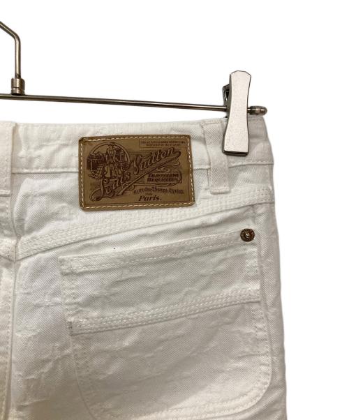 LOUIS VUITTON（ルイ ヴィトン）LOUIS VUITTON (ルイ ヴィトン) モノグラムデニムパンツ ホワイト サイズ:34の古着・服飾アイテム
