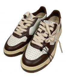 AUTRY（オートリ―）の古着「MEDALIST/ローカットスニーカー」｜ブラウン