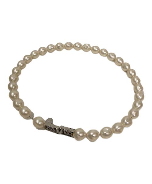 TOGA TOO（トーガ・トゥ）TOGA TOO (トーガ・トゥ) Pearl choker/パールチョーカー アイボリーの古着・服飾アイテム