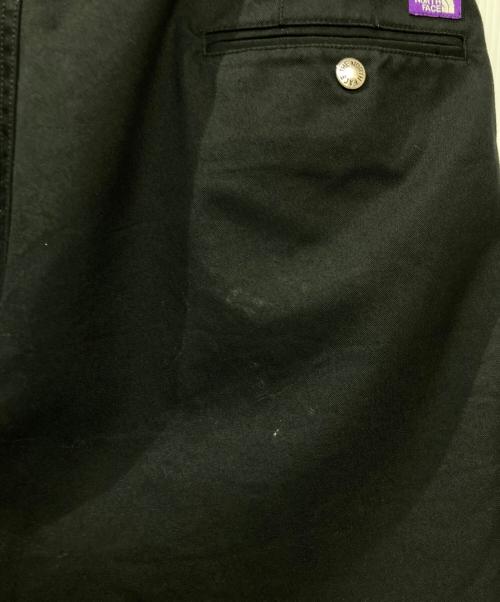 THE NORTHFACE PURPLELABEL（ザ・ノースフェイス パープルレーベル）THE NORTHFACE PURPLELABEL (ザ・ノースフェイス パープルレーベル) STRETCH TWILL TAPERED PANTS ブラック サイズ:32の古着・服飾アイテム