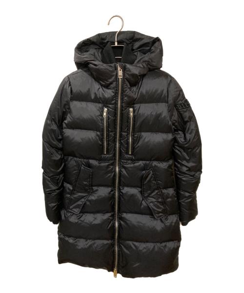 DIESEL（ディーゼル）DIESEL (ディーゼル) フーデッドダウンコート ブラック サイズ:XSの古着・服飾アイテム