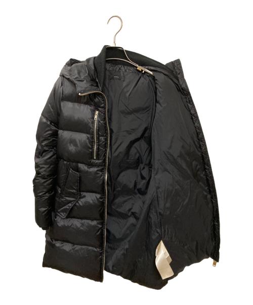 DIESEL（ディーゼル）DIESEL (ディーゼル) フーデッドダウンコート ブラック サイズ:XSの古着・服飾アイテム