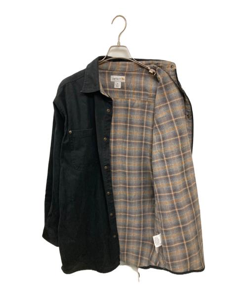 CarHartt（カーハート）CarHartt (カーハート) シャツジャケット ブラック サイズ:Mの古着・服飾アイテム