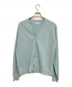 Plageプラージュ）の古着「sweat ニットカーディガン」｜ブルー