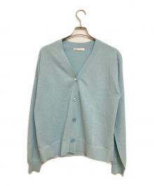 Plage（プラージュ）の古着「sweat ニットカーディガン」｜ブルー
