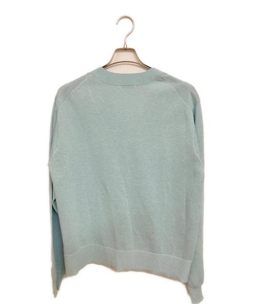 Plage（プラージュ）Plage (プラージュ) sweat ニットカーディガン ブルー サイズ:36の古着・服飾アイテム