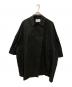 FRAMeWORK（フレームワーク）の古着「撥水ポンチョトレンチコート」｜ブラック