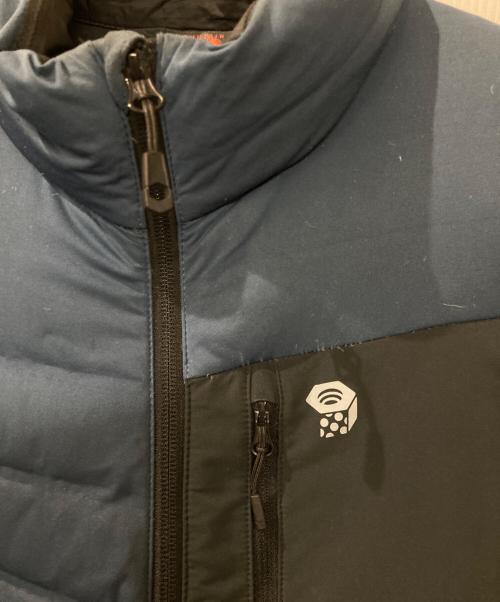 MOUNTAIN HARD WEAR（マウンテンハードウェア）MOUNTAIN HARD WEAR (マウンテンハードウェア) ストレッチダウンジャケット ブルー サイズ:不明(実寸サイズをご確認ください)の古着・服飾アイテム