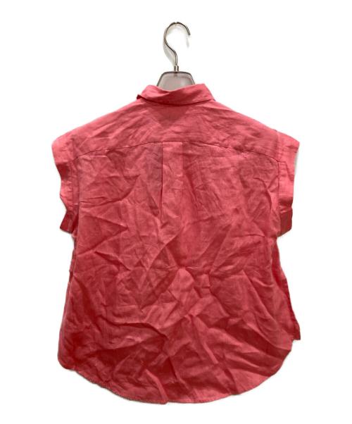 POLO RALPH LAUREN（ポロ・ラルフローレン）POLO RALPH LAUREN (ポロ・ラルフローレン) リネンギャザーシャツ ピンク サイズ:S 未使用品の古着・服飾アイテム