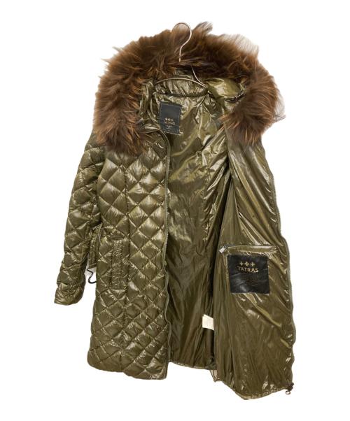 TATRAS（タトラス）TATRAS (タトラス) キルティングダウンコート カーキ サイズ:02の古着・服飾アイテム