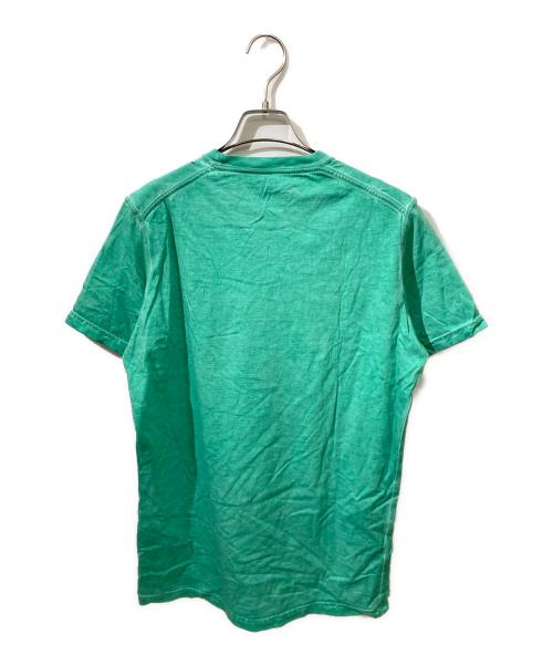 DSQUARED2（ディースクエアード）DSQUARED2 (ディースクエアード) ロゴプリントTシャツ グリーン サイズ:Lの古着・服飾アイテム