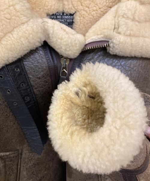 AVIREX（アヴィレックス）AVIREX (アヴィレックス) B-3フライトジャケット ブラウン サイズ:36の古着・服飾アイテム