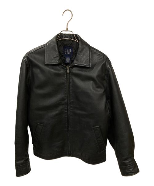 GAP（ギャップ）GAP (ギャップ) レザージャケット ブラック サイズ:Sの古着・服飾アイテム