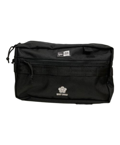 New Era（ニューエラ）New Era (ニューエラ) MARY QUANT (マリークヮント) スクエアボディバッグ ブラックの古着・服飾アイテム