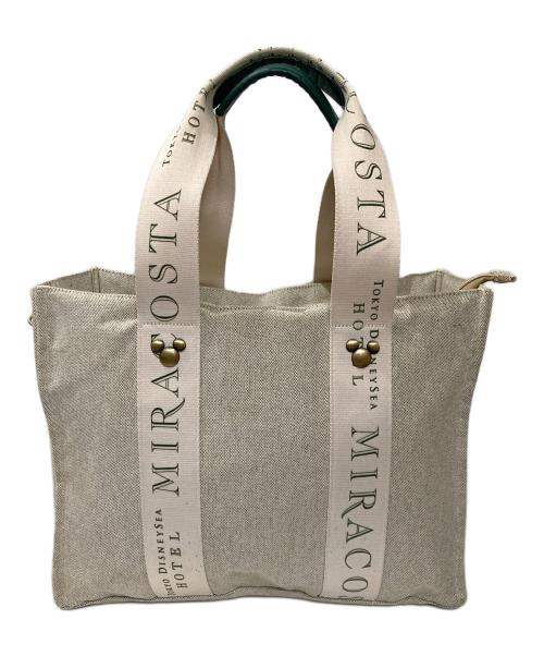 DISNEY（ディズニー）Disney (ディズニー) トートバッグ ホワイトの古着・服飾アイテム