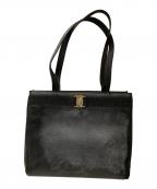 Salvatore Ferragamoサルヴァトーレ フェラガモ）の古着「ヴァラリボントートバッグ」｜ブラック