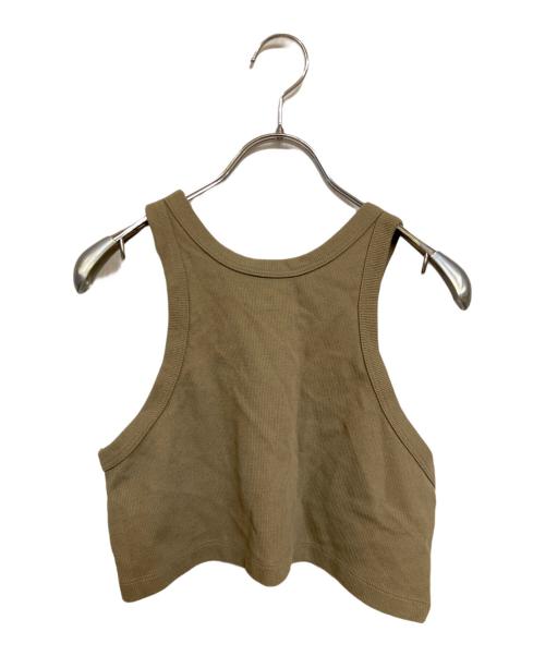 Adam et Rope（アダム エ ロペ）Adam et Rope (アダム エ ロペ) Wフェイスジャージーセットロンパース ベージュ サイズ:Freeの古着・服飾アイテム