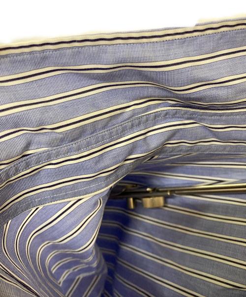 H BEAUTY&YOUTH（エイチ ビューティー&ユース）H BEAUTY&YOUTH (エイチ ビューティー&ユース) ストライプシャツ ブルー サイズ:Sの古着・服飾アイテム