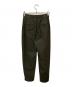 H BEAUTY&YOUTH (エイチ ビューティー&ユース) COTTON TWILL TUCK PANTS グレー サイズ:38：5000円
