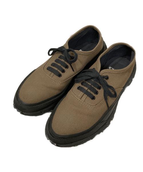 MARKA（マーカ）MARKA (マーカ) DOUBLE SOLE TRAILRUNNER DECK ブラック×カーキ サイズ:26cmの古着・服飾アイテム