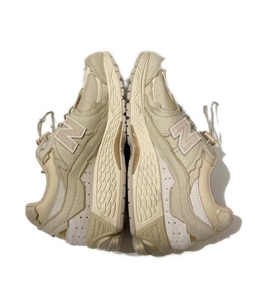 NEW BALANCE（ニューバランス）NEW BALANCE (ニューバランス) 2002ローカットスニーカー アイボリー サイズ:24.5cmの古着・服飾アイテム