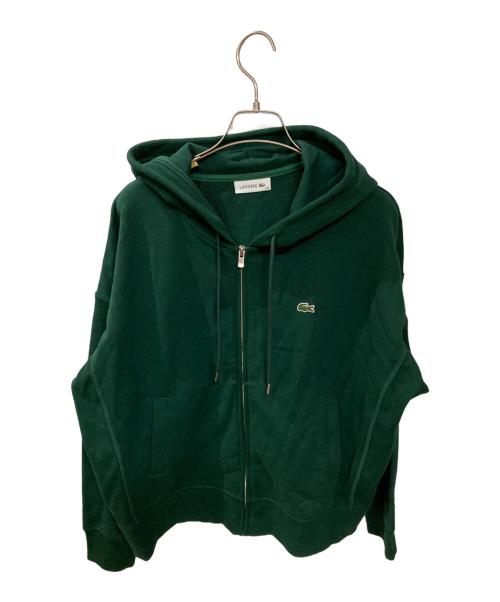 LACOSTE（ラコステ）LACOSTE (ラコステ) ジップパーカー グリーン サイズ:Sの古着・服飾アイテム